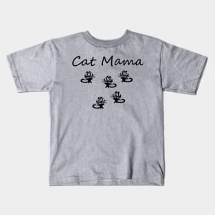 Cat Mama Kids T-Shirt